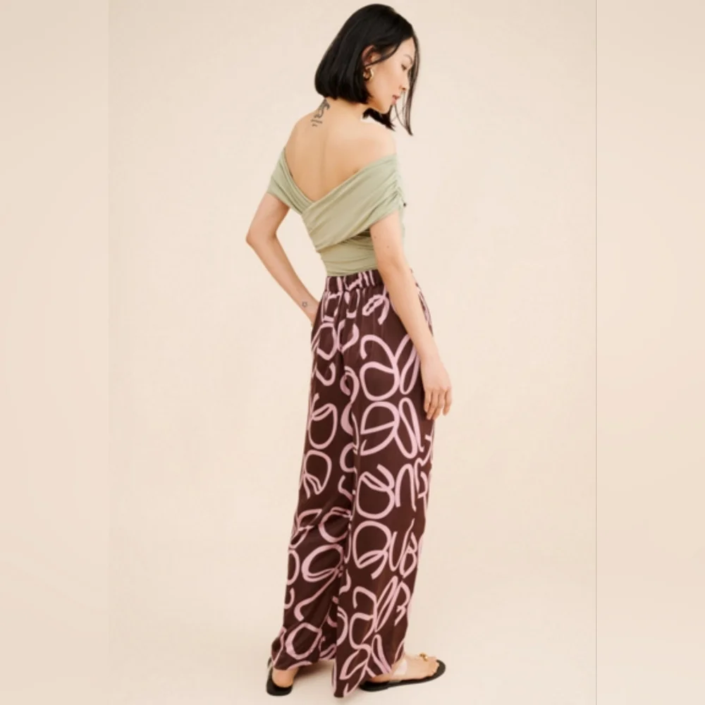MINKPINK Emmy Wide Leg Pants Size Small